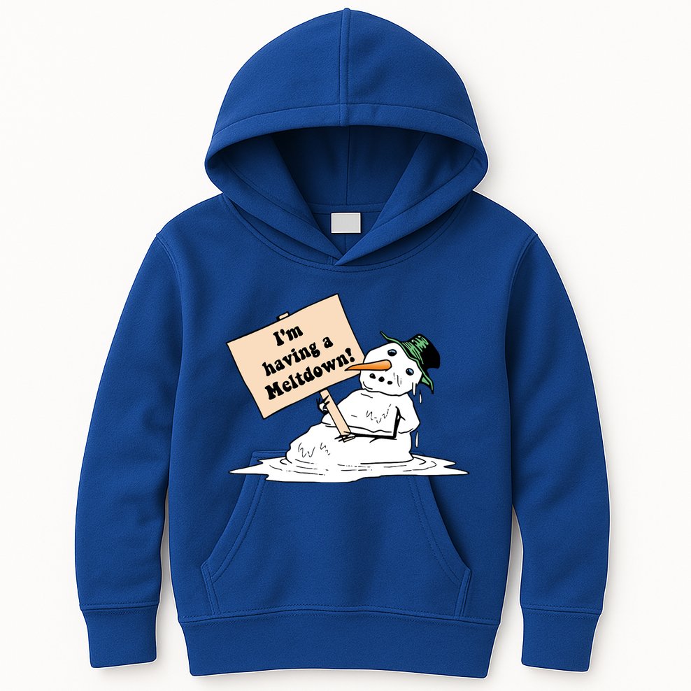 I'm Having A Meltdown Kids Hoodie