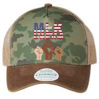 I Have A Dream Mlk Day Fist Up Legacy Tie Dye Trucker Hat