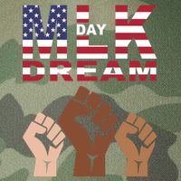 I Have A Dream Mlk Day Fist Up Legacy Tie Dye Trucker Hat