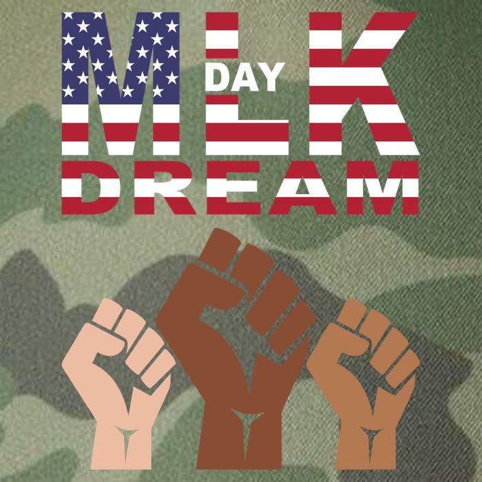 I Have A Dream Mlk Day Fist Up Legacy Tie Dye Trucker Hat