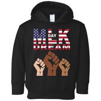 I Have A Dream Mlk Day Fist Up Toddler Hoodie