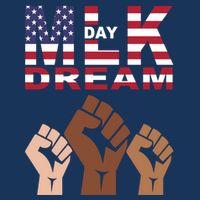 I Have A Dream Mlk Day Fist Up Infant Baby Jersey Bodysuit