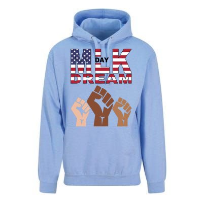 I Have A Dream Mlk Day Fist Up Unisex Surf Hoodie