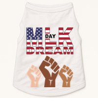 I Have A Dream Mlk Day Fist Up Doggie Tank