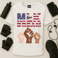 I Have A Dream Mlk Day Fist Up Performance Shirt