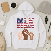 I Have A Dream Mlk Day Fist Up Hoodie