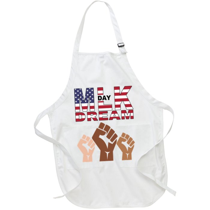 I Have A Dream Mlk Day Fist Up Apron