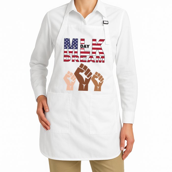 I Have A Dream Mlk Day Fist Up Apron