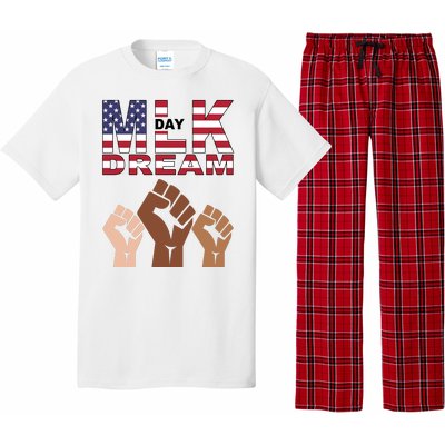 I Have A Dream Mlk Day Fist Up Pajama Set