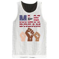 I Have A Dream Mlk Day Fist Up Mesh Reversible Basketball Jersey Tank