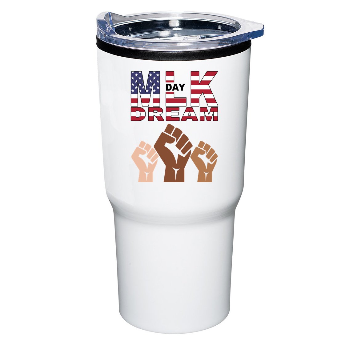 I Have A Dream Mlk Day Fist Up Tumbler