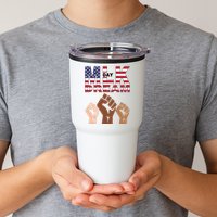 I Have A Dream Mlk Day Fist Up Tumbler