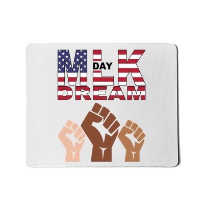 I Have A Dream Mlk Day Fist Up Mousepad