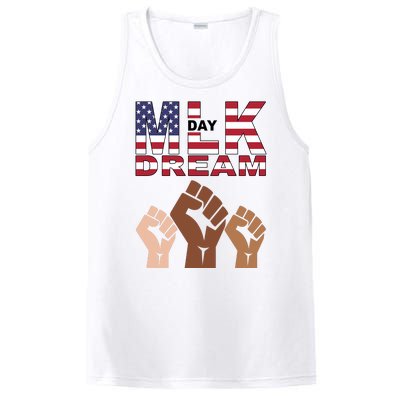 I Have A Dream Mlk Day Fist Up PosiCharge Competitor Tank