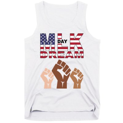 I Have A Dream Mlk Day Fist Up Tank Top