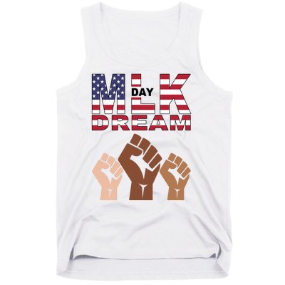 I Have A Dream Mlk Day Fist Up Tank Top