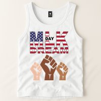 I Have A Dream Mlk Day Fist Up Tank Top