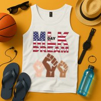 I Have A Dream Mlk Day Fist Up Tank Top