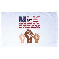 I Have A Dream Mlk Day Fist Up Microfiber Hand Towel