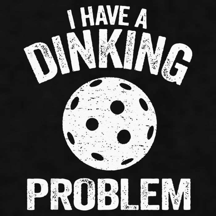 I Have A Dinking Problem Pickle Ball Jokes Funny Pickleball Ladies PosiCharge Tri-Blend Wicking Tank