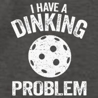 I Have A Dinking Problem Pickle Ball Jokes Funny Pickleball Vector Backpack