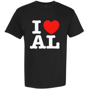 I Heart Alabama Love Garment-Dyed Heavyweight T-Shirt