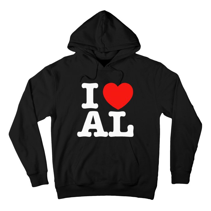 I Heart Alabama Love Hoodie