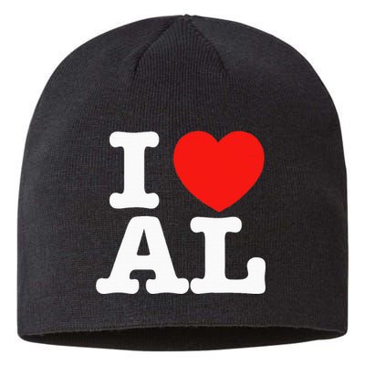 I Heart Alabama Love Sustainable Beanie