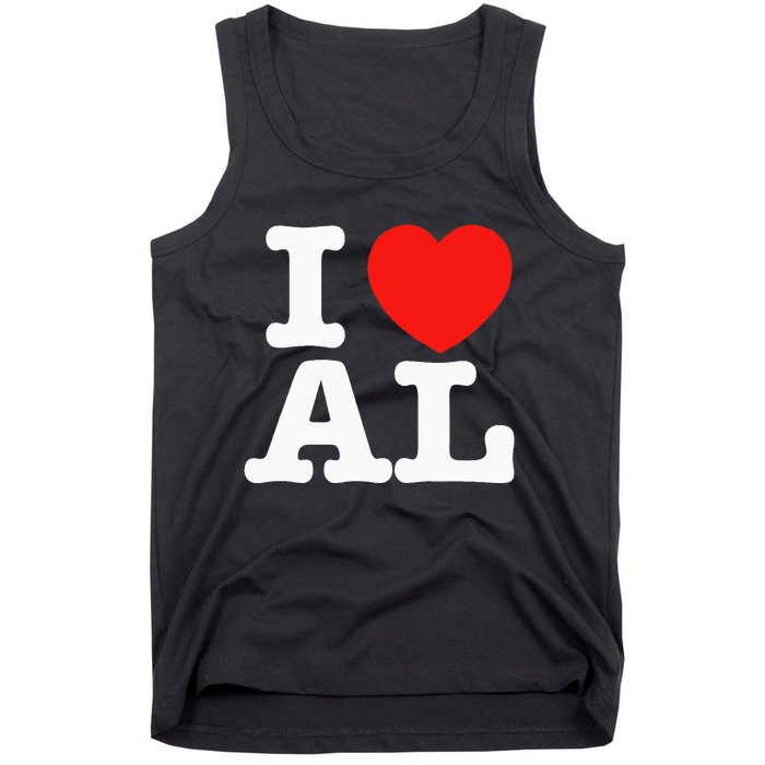 I Heart Alabama Love Tank Top