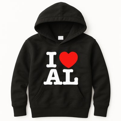 I Heart Alabama Love Kids Hoodie