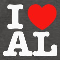 I Heart Alabama Love Vector Backpack