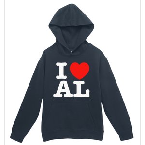 I Heart Alabama Love Urban Pullover Hoodie