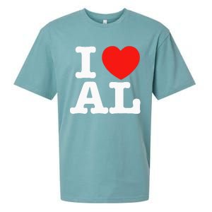 I Heart Alabama Love Sueded Cloud Jersey T-Shirt