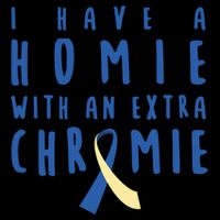 I Have A Homie With An Extra Chromie Down Syndrome Awareness Cool Gift Flat Bill Trucker Hat