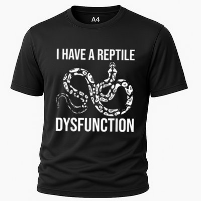 I Have A Reptile Dysfunction Snake Lover Reptiles Zoology Performance Shirt