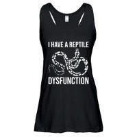 I Have A Reptile Dysfunction Snake Lover Reptiles Zoology Ladies Essential Flowy Tank