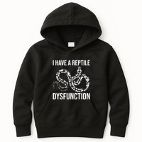 I Have A Reptile Dysfunction Snake Lover Reptiles Zoology Kids Hoodie