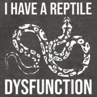 I Have A Reptile Dysfunction Snake Lover Reptiles Zoology Vector Backpack
