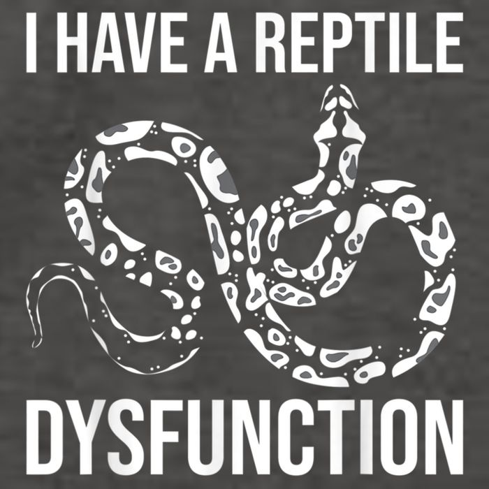 I Have A Reptile Dysfunction Snake Lover Reptiles Zoology Vector Backpack