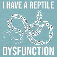 I Have A Reptile Dysfunction Snake Lover Reptiles Zoology Sueded Cloud Jersey T-Shirt