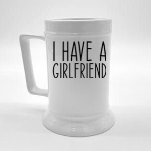 I Have A Friend Funny Friend Couple Anniversary Gift Beer Stein