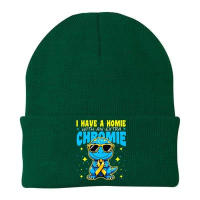 I Have A Homie With An Extra Chromie Knit Cap Winter Beanie