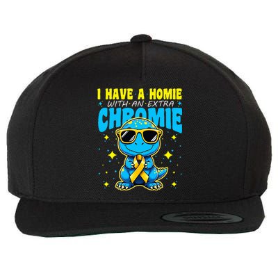 I Have A Homie With An Extra Chromie Wool Snapback Cap