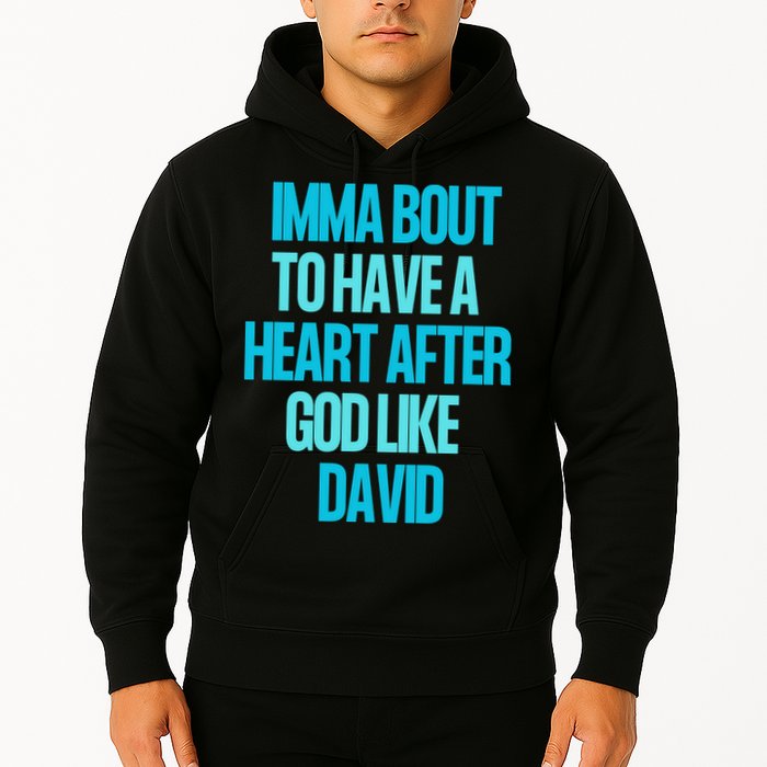 Inspirational Heart After God Like David Hoodie