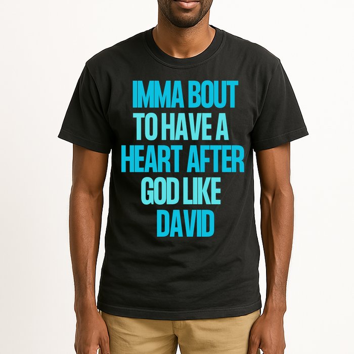 Inspirational Heart After God Like David Tall T-Shirt
