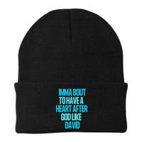 Inspirational Heart After God Like David Beanie