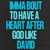 Inspirational Heart After God Like David Beanie