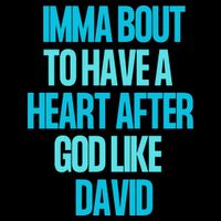 Inspirational Heart After God Like David 16 in Basic Backpack