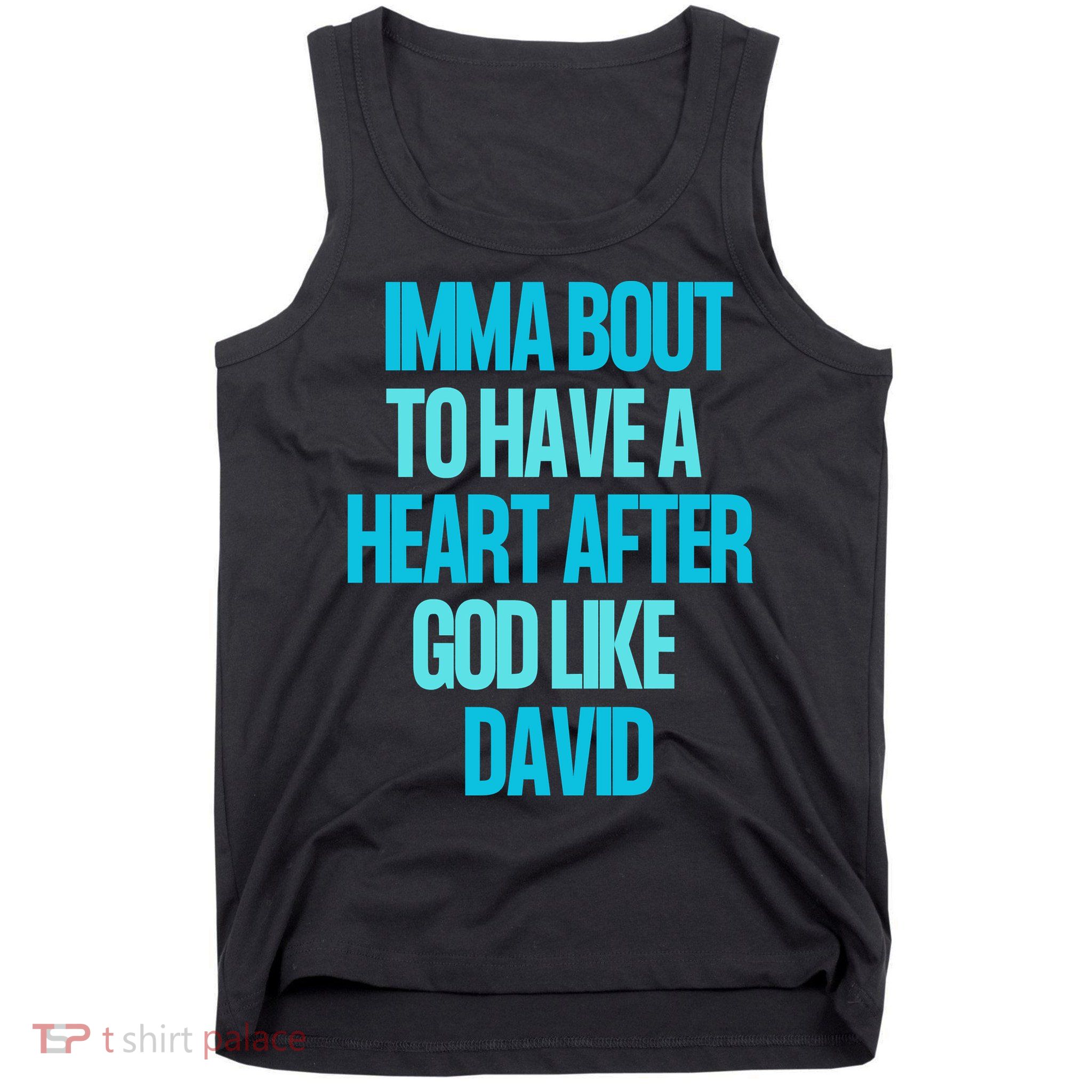 Inspirational Heart After God Like David Tank Top