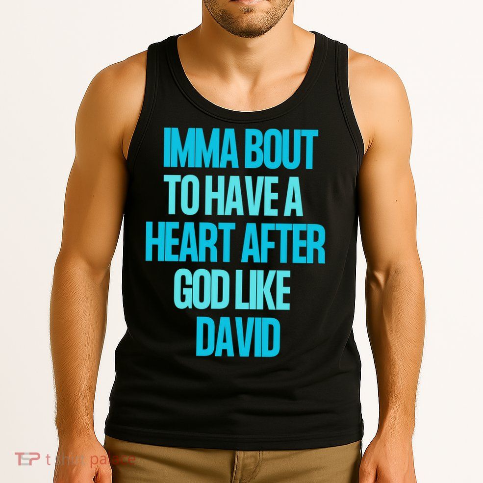 Inspirational Heart After God Like David Tank Top